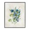 Stupell Industries Blue Wildflower Cluster Framed Giclee Wall Art Design by Nan